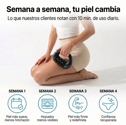 Lunera™ Masajeador Corporal Rotatorio